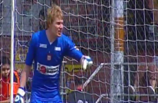 André Krul en el partido con Envigado (2013)